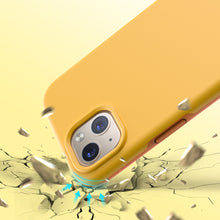 Заредете изображение във визуализатора на галерията – Choetech MFM Anti-drop case Made For MagSafe for iPhone 13 mini orange (PC0111-MFM-YE) - TopMag
