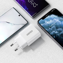 Заредете изображение във визуализатора на галерията – Choetech USB wall charger Type C PD 20W white (Q5004 V4) - TopMag
