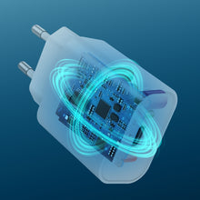 Заредете изображение във визуализатора на галерията – Choetech USB wall charger Type C PD 20W white (Q5004 V4) - TopMag
