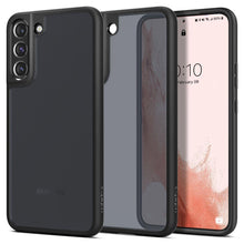 Заредете изображение във визуализатора на галерията – SPIGEN ULTRA HYBRID GALAXY S22 FROST BLACK - TopMag
