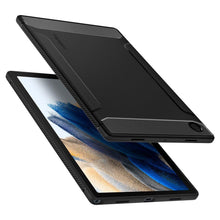 Заредете изображение във визуализатора на галерията – SPIGEN RUGGED ARMOR GALAXY TAB A8 10.5 X200 / X205 MATTE BLACK - TopMag
