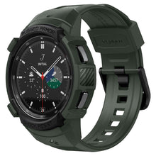 Заредете изображение във визуализатора на галерията – SPIGEN RUGGED ARMOR "PRO" GALAXY Watch 4 CLASSIC 46 MM MILITARY GREEN - TopMag
