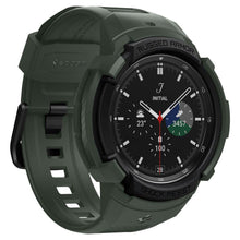 Заредете изображение във визуализатора на галерията – SPIGEN RUGGED ARMOR "PRO" GALAXY Watch 4 CLASSIC 46 MM MILITARY GREEN - TopMag
