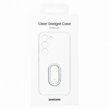 Заредете изображение във визуализатора на галерията – Samsung Clear Gadget Case case devide cover ring holder stand transparent (EF-XS911CTEGWW)
