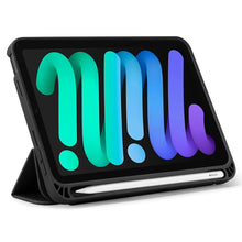 Заредете изображение във визуализатора на галерията – SPIGEN URBAN FIT IPAD MINI 6 2021 BLACK - TopMag
