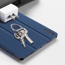 Заредете изображение във визуализатора на галерията – Dux Ducis Domo foldable cover tablet case with Smart Sleep function Lenovo Tab P12 Pro blue - TopMag
