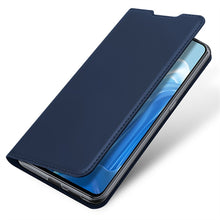 Заредете изображение във визуализатора на галерията – Dux Ducis Skin Pro case with a flip Oppo Reno 7 5G / Find X5 Lite blue - TopMag
