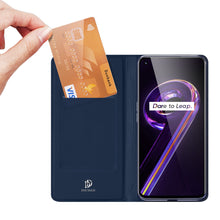 Заредете изображение във визуализатора на галерията – Dux Ducis Skin Pro Flip Case Realme 9 Pro blue - TopMag
