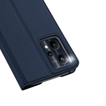 Заредете изображение във визуализатора на галерията – Dux Ducis Skin Pro Flip Case Realme 9 Pro blue - TopMag
