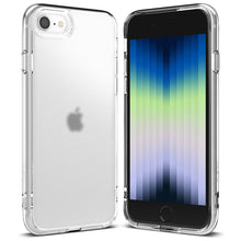 Заредете изображение във визуализатора на галерията – Ringke Fusion Matte Case Cover with Gel Frame for iPhone SE 2022 / SE 2020 / iPhone 8 / iPhone 7 translucent (FM614E52) - TopMag
