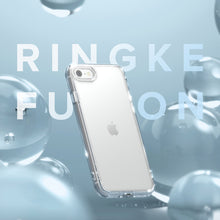 Заредете изображение във визуализатора на галерията – Ringke Fusion Matte Case Cover with Gel Frame for iPhone SE 2022 / SE 2020 / iPhone 8 / iPhone 7 translucent (FM614E52) - TopMag
