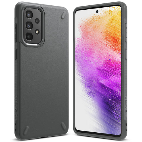 Ringke Onyx Durable TPU Cover for Samsung Galaxy A73 gray - TopMag
