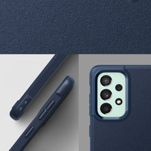 Заредете изображение във визуализатора на галерията – Ringke Onyx durable cover for Samsung Galaxy A73 navy blue - TopMag
