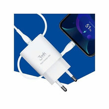 Заредете изображение във визуализатора на галерията – 3MK HyperCharger 20W 1xUSB-C + 1xUSB-A PD / QC charger - TopMag

