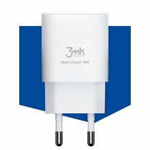 Заредете изображение във визуализатора на галерията – 3MK HyperCharger 20W 1xUSB-C + 1xUSB-A PD / QC charger - TopMag
