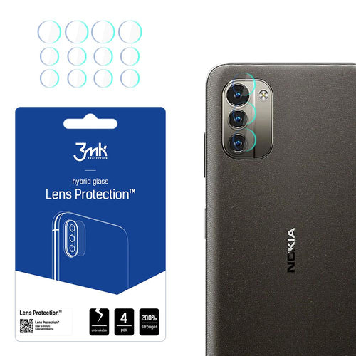 3MK Lens Protect Nokia G11 Camera lens protection 4 pcs - TopMag