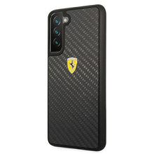 Заредете изображение във визуализатора на галерията – Ferrari FEHCS21FFCAK S21 FE G990 czarny/black hardcase On Track Real Carbon - TopMag
