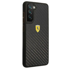 Заредете изображение във визуализатора на галерията – Ferrari FEHCS21FFCAK S21 FE G990 czarny/black hardcase On Track Real Carbon - TopMag
