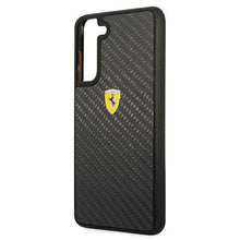 Заредете изображение във визуализатора на галерията – Ferrari FEHCS21FFCAK S21 FE G990 czarny/black hardcase On Track Real Carbon - TopMag

