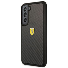 Заредете изображение във визуализатора на галерията – Ferrari FEHCS22MFCAK S22+ S906 czarny/black hardcase On Track Real Carbon - TopMag
