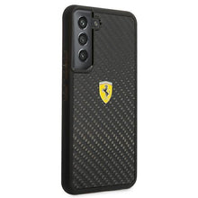 Заредете изображение във визуализатора на галерията – Ferrari FEHCS22MFCAK S22+ S906 czarny/black hardcase On Track Real Carbon - TopMag
