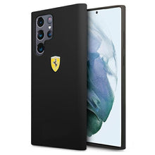 Заредете изображение във визуализатора на галерията – Ferrari FESSIHCS22LBK S22 Ultra S908 czarny/black hardcase On Track Silicone - TopMag
