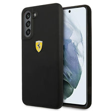 Заредете изображение във визуализатора на галерията – Ferrari Hardcase FESSIHCS21FBK S21 FE G990 czarny/black Silicone - TopMag
