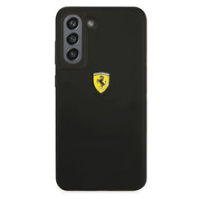 Заредете изображение във визуализатора на галерията – Ferrari Hardcase FESSIHCS21FBK S21 FE G990 czarny/black Silicone - TopMag
