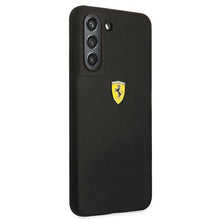 Заредете изображение във визуализатора на галерията – Ferrari Hardcase FESSIHCS21FBK S21 FE G990 czarny/black Silicone - TopMag
