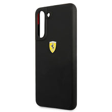 Заредете изображение във визуализатора на галерията – Ferrari Hardcase FESSIHCS21FBK S21 FE G990 czarny/black Silicone - TopMag

