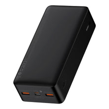 Заредете изображение във визуализатора на галерията – Power Bank BASEUS Bipow Overseas Edition - 30 000mAh LCD Quick Charge PD 20W with cable USB to Micro PPBD050401 black
