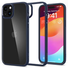 Заредете изображение във визуализатора на галерията – Spigen Ultra Hybrid, navy blue - iPhone 15 Plus
