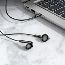 Заредете изображение във визуализатора на галерията – Hoco earphones for jack 3,5mm m93 black - TopMag
