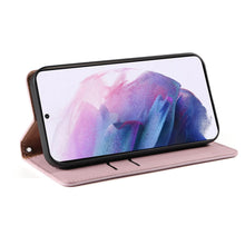 Заредете изображение във визуализатора на галерията – Magnet Strap Case Case For Samsung Galaxy A23 5G Flip Wallet Mini Lanyard Stand Pink
