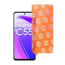 Заредете изображение във визуализатора на галерията – Tel Protect Best Flexible Hybrid Tempered Glass for REALME C55
