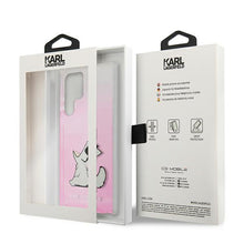 Заредете изображение във визуализатора на галерията – Karl Lagerfeld KLHCS22LCFNRCPI S22 Ultra S908 hardcase różowy/pink Choupette Eat - TopMag
