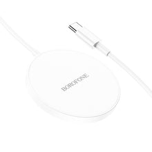 Заредете изображение във визуализатора на галерията – Borofone Wireless induction charger BQ17 Original Series 15W white
