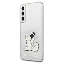 Заредете изображение във визуализатора на галерията – Karl Lagerfeld KLHCS22MCFNRC S22+ S906 hardcase transparent Choupette Eat - TopMag
