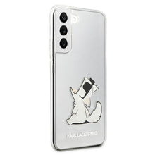 Заредете изображение във визуализатора на галерията – Karl Lagerfeld KLHCS22MCFNRC S22+ S906 hardcase transparent Choupette Eat - TopMag
