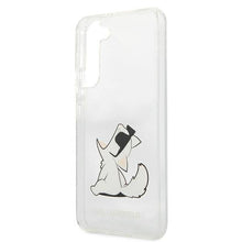 Заредете изображение във визуализатора на галерията – Karl Lagerfeld KLHCS22MCFNRC S22+ S906 hardcase transparent Choupette Eat - TopMag
