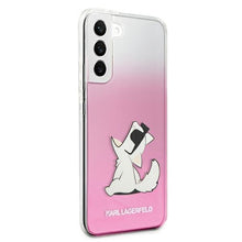 Заредете изображение във визуализатора на галерията – Karl Lagerfeld KLHCS22MCFNRCPI S22+ S906 hardcase różowy/pink Choupette Eat - TopMag
