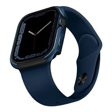 Заредете изображение във визуализатора на галерията – UNIQ etui Valencia Apple Watch Series 4/5/6/7/8/SE 40/41mm. niebieski/cobalt blue - TopMag
