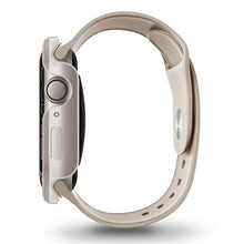 Заредете изображение във визуализатора на галерията – UNIQ etui Valencia Apple Watch Series 4/5/6/7/8/SE 45/44mm. starlight - TopMag
