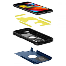 Заредете изображение във визуализатора на галерията – SPIGEN TOUGH ARMOR IPHONE SE 2020/2022 NAVY BLUE - TopMag
