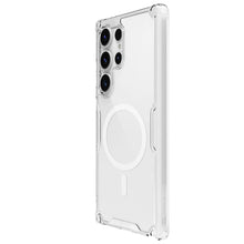 Заредете изображение във визуализатора на галерията – Nillkin Nature Pro armored case with a magnetic ring for Samsung Galaxy S24 Ultra - white
