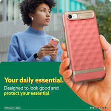 Заредете изображение във визуализатора на галерията – CASEOLOGY PARALLAX IPHONE 7/8 / SE 2020/2022 CORAL PINK - TopMag
