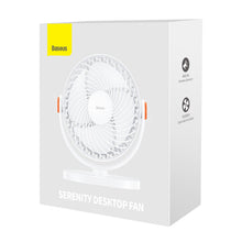 Заредете изображение във визуализатора на галерията – Baseus Serenity Desktop Fan White - TopMag
