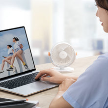 Заредете изображение във визуализатора на галерията – Baseus Serenity Desktop Fan White - TopMag
