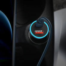 Заредете изображение във визуализатора на галерията – Baseus Golden Contactor Max Dual Fast Charger Car Charger U+C 60W Blue - TopMag
