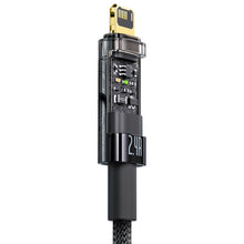 Заредете изображение във визуализатора на галерията – Baseus Explorer Series cable USB - Lightning 2.4A cable 1 m black (CATS000401) - TopMag
